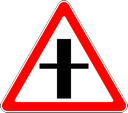 Знак 2.3.1 - Пересечение с второстепенной дорогой